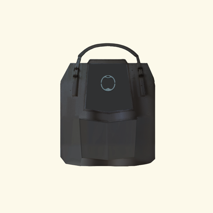 Sawft Oversize Tote Bag and Eyemask Cover Set - "The Shadow" (Black)
